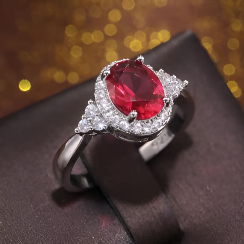 Vintage Dazzling Zirconia Ring