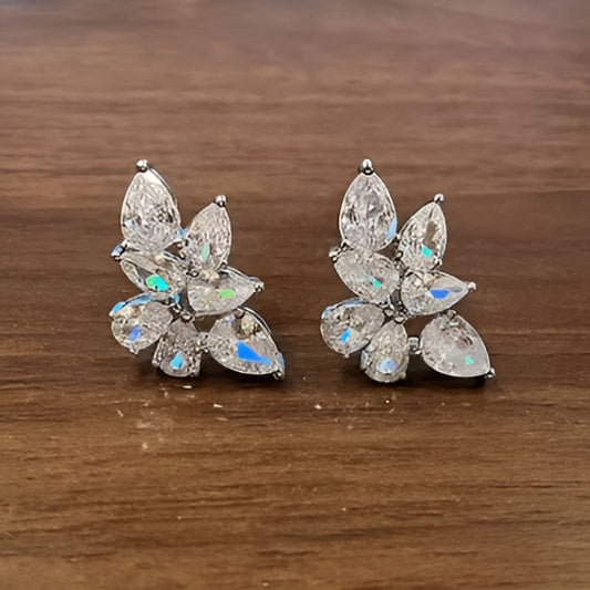 Vintage Crystal Zirconia Earrings