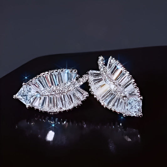 Vintage Fancy Leaf Earrings