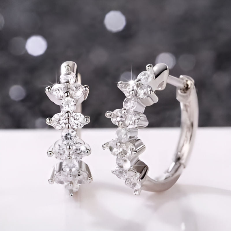 Vintage Chic Circle Hoop Earrings