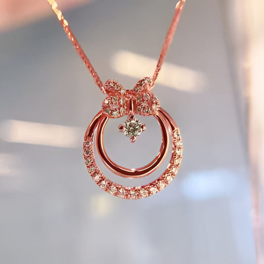 Vintage Rose Gold Necklace