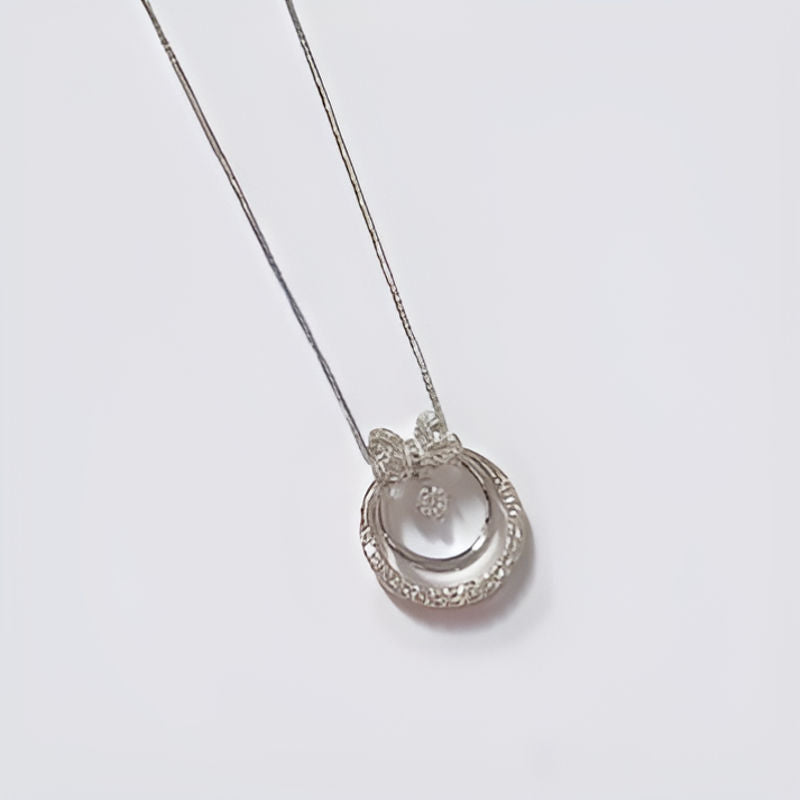 Silver Delicate Pendant Necklace