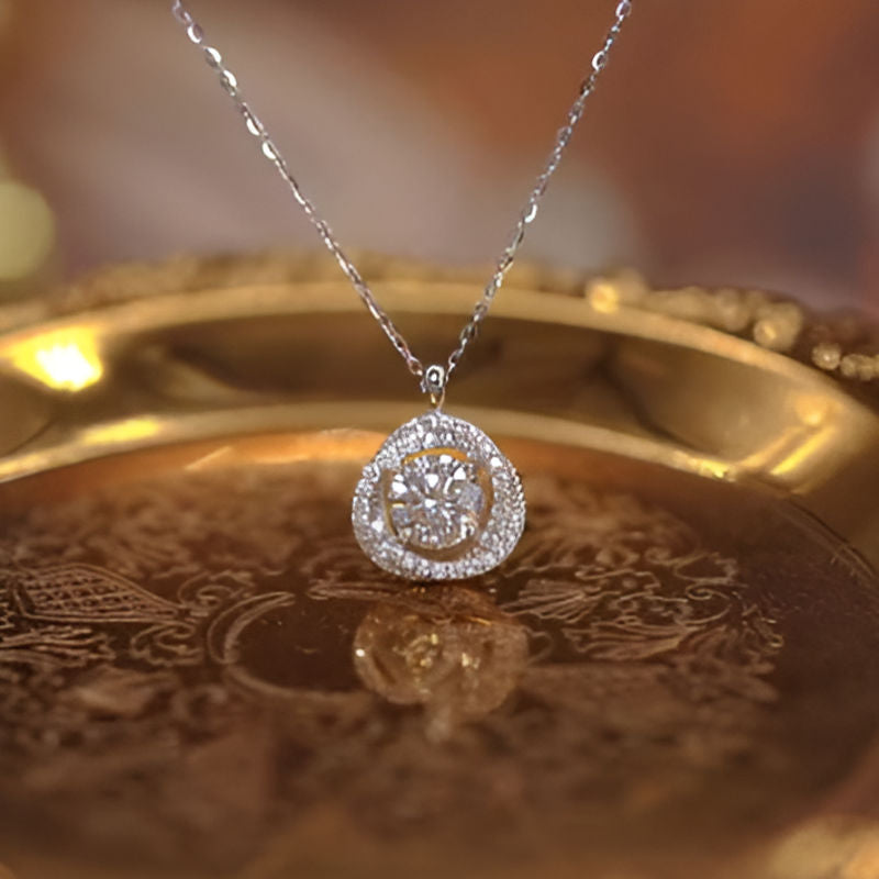 Vintage Bling Bling Pendant Necklace