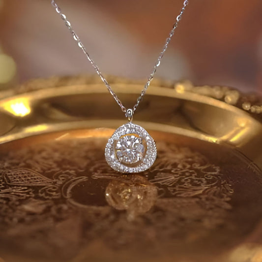 Vintage Bling Bling Pendant Necklace