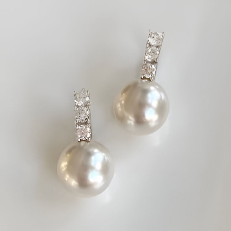 Vintage Imitation Pearl Earrings