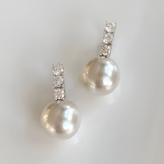 Vintage Imitation Pearl Earrings
