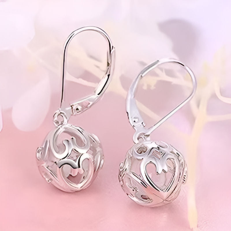 Vintage Novel Glossy Earrings