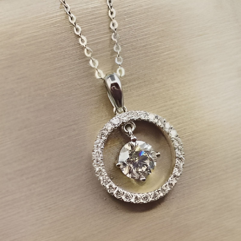 Vintage Dazzling Zirconia Necklace