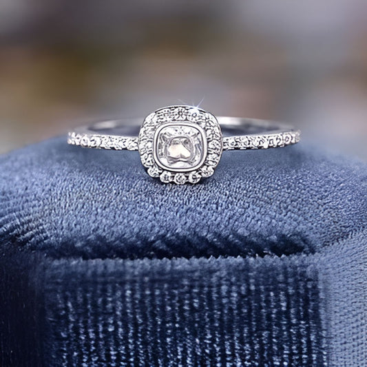 Elegant Crystal Temperament Ring