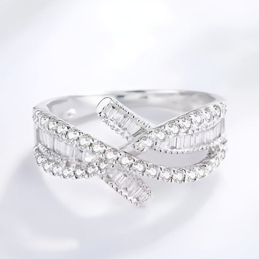 Vintage Brilliant Zirconia Ring