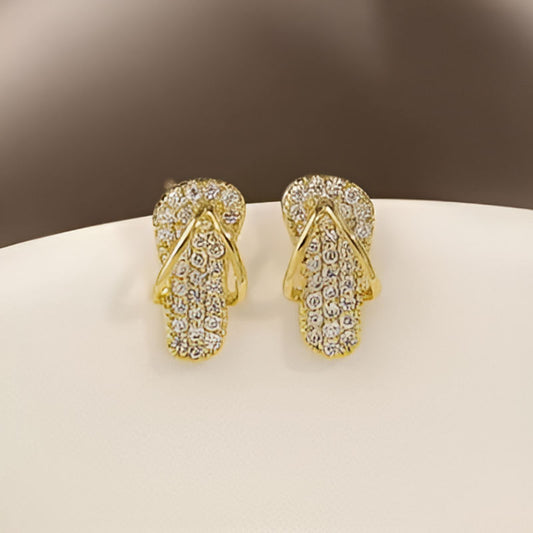 Vintage Funny Slipper Earrings