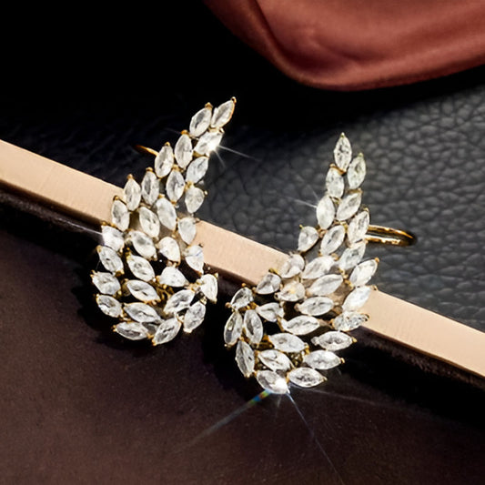 Vintage Brilliant Wing Earrings