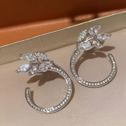 Vintage Flower Stud Earrings