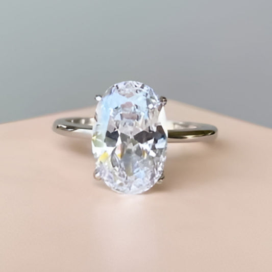 Vintage Oval Gold Ring