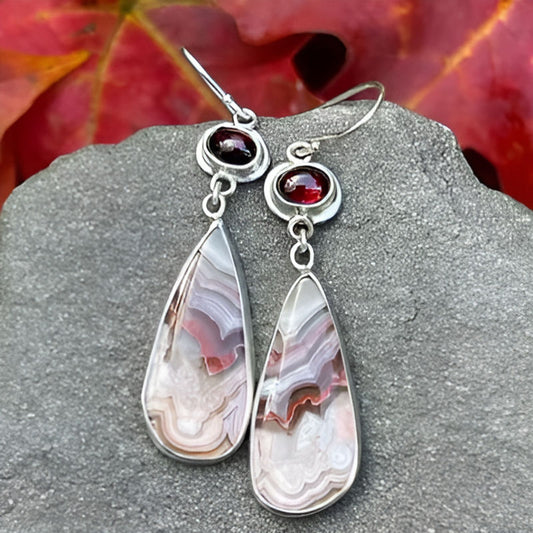 Vintage Long Teardrop Earrings