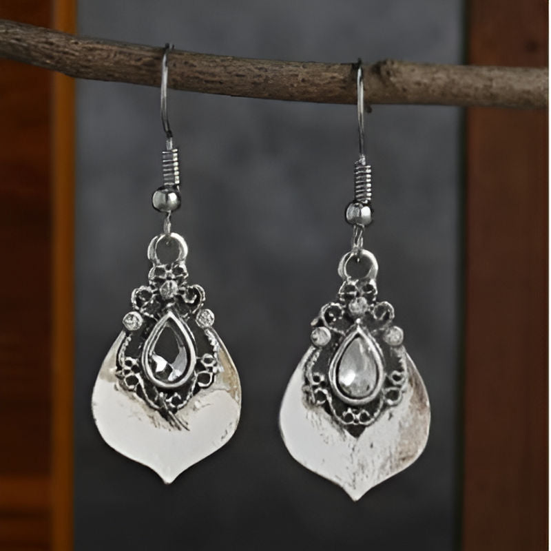 Vintage Water Droplet Earrings