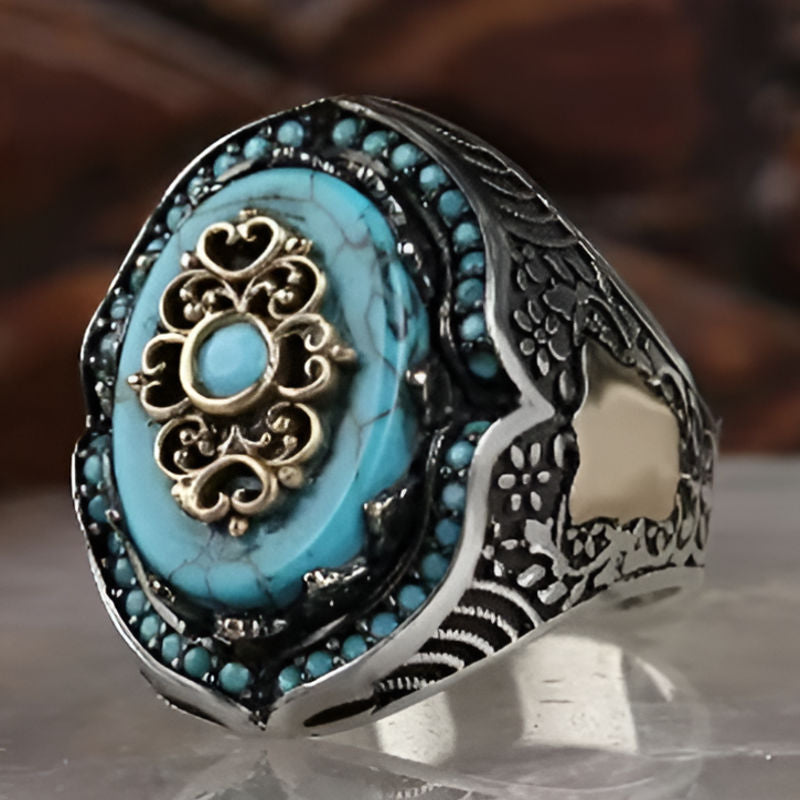 Vintage Blue Stone Ring