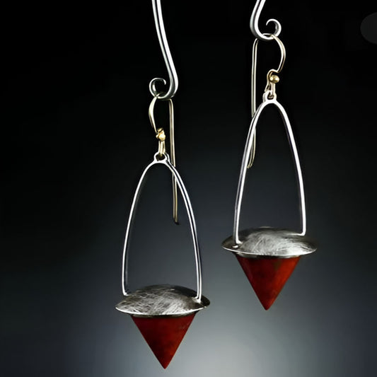 Vintage Gyroscopic Earrings