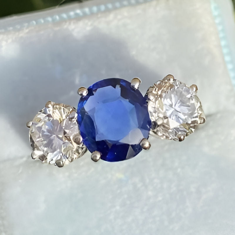 Silver Color Round Ring