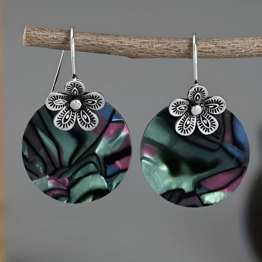 Vintage Exquisite Flower Earrings
