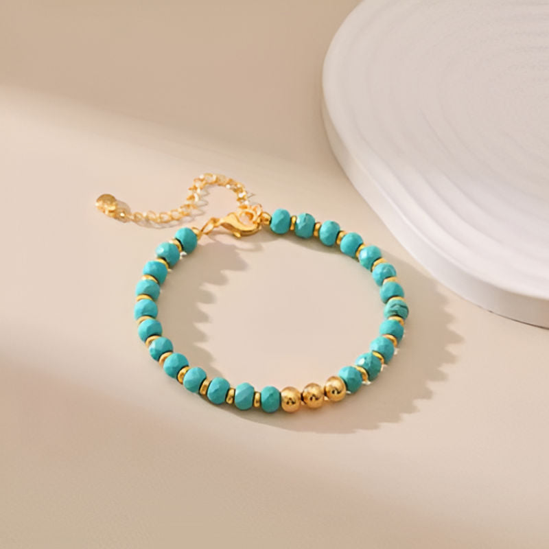 Vintage Handmade Beads Turquoise Bracelets