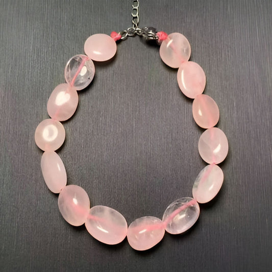 Vintage Rose Quartz Bracelet