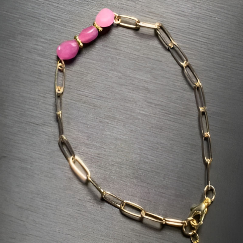 Vintage Ruby Bracelet