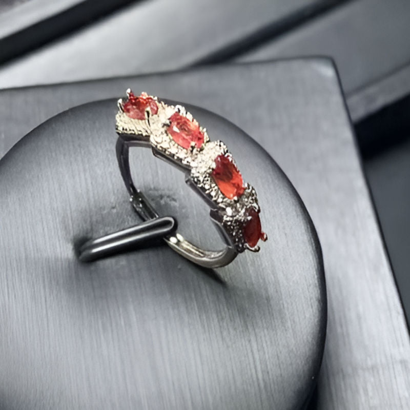 Vintage Natural Garnet Ring
