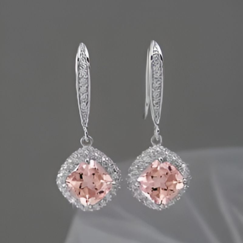 Vintage Sparkling Champagne Earrings