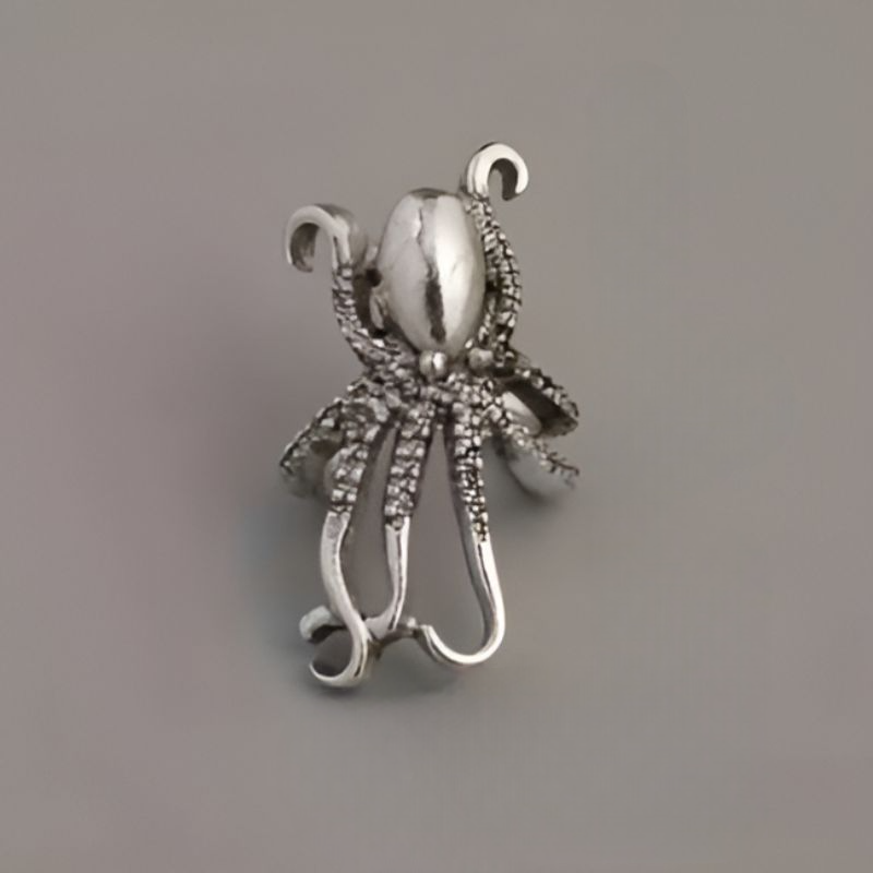 Vintage Octopus Ear Cuff